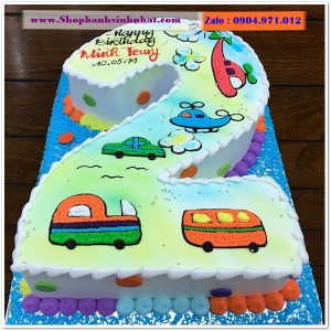 Bánh Sinh Nhật Chữ Cái & Số - RP30